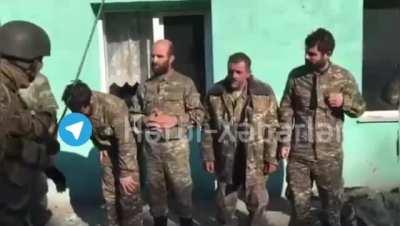 Azerbaijan army captured new prisoners from armenian army