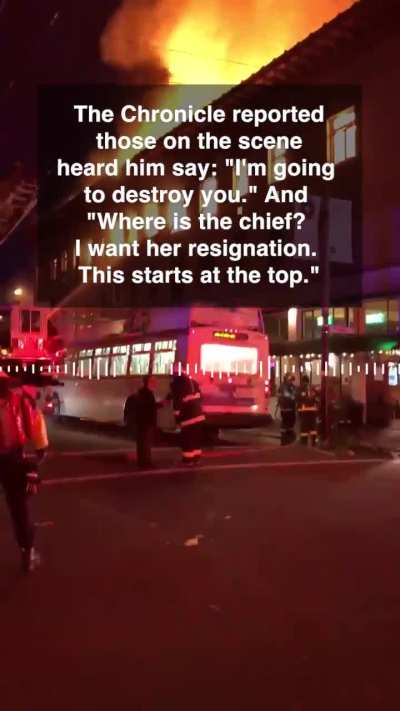 San Francisco candidate for mayor yelling at firefighters 