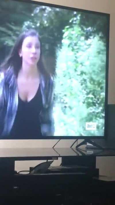 From TWD S9 E11 (Sorry that it looks like this got it from my tv)