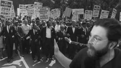 Shocking civil rights protest footage