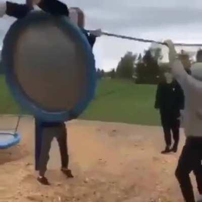 HMFT after I swing.