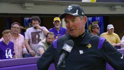 [Highlight] Mike Zimmer: &quot;... So other than that it's been great&quot;