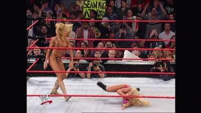 Must have been humiliating for Trish Stratus to get her ass kicked by Terri Runnels, of all people