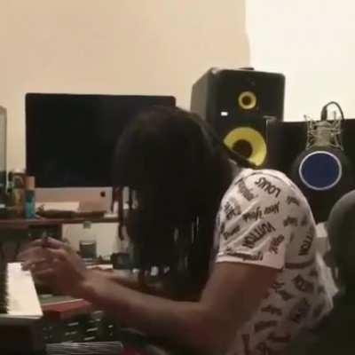 Chief Keef making Chrome Hearts Tag beat