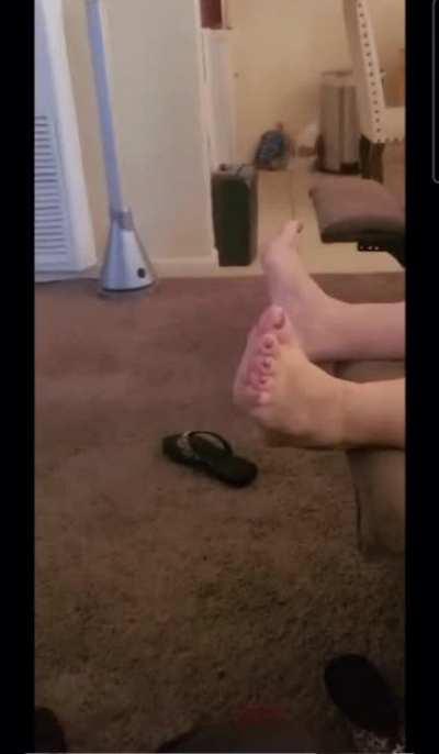 my mom's feet