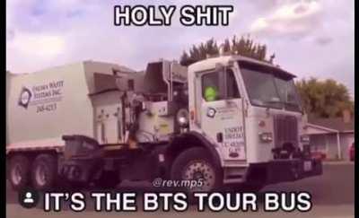 Bts tour bus