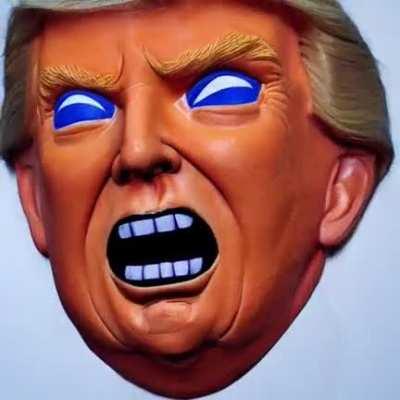 AI Turn Donald Trump into Pumpkin Art🎃