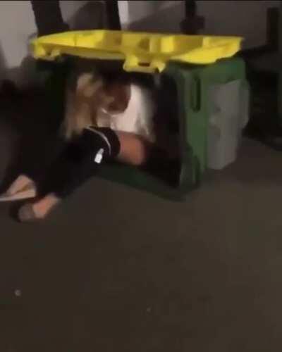 HMC While I squeeze the lemon into the dumpster.