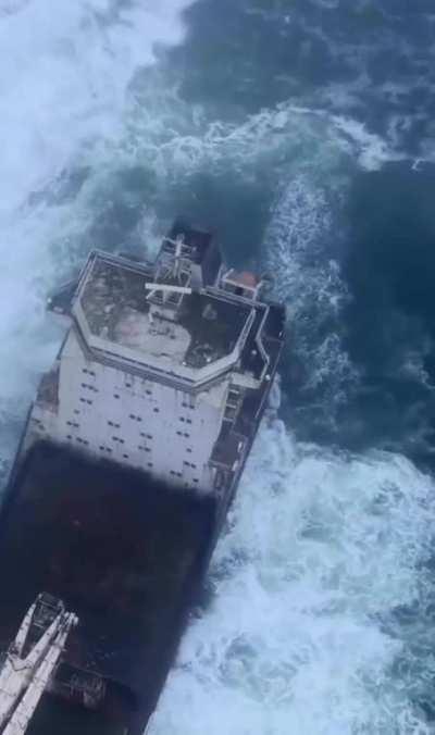 Abandoned ship in Salalah, Oman..