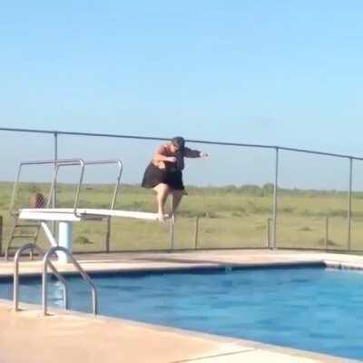 HMF while I nail this dive