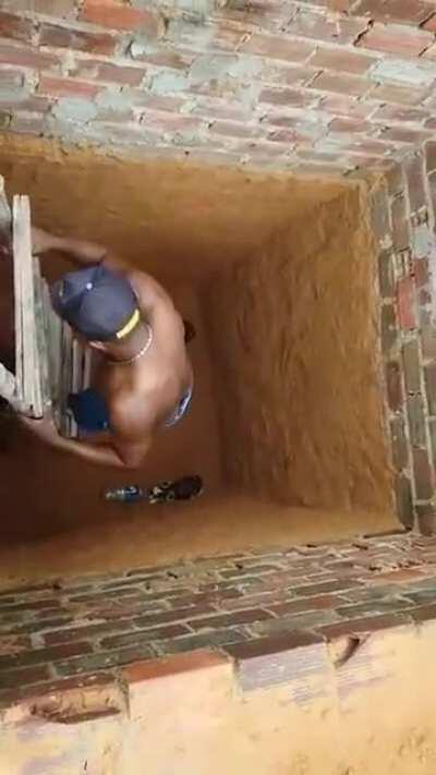 To rescue the cat