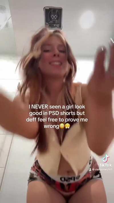 PSD shorts are always a W