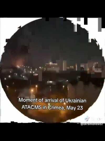 Arrival of ATACMS in Crimea 23 May 2024