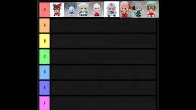 A fumo tierlist that nobody can argue