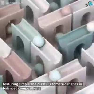 These oddly satisfying structures are a treat to watch