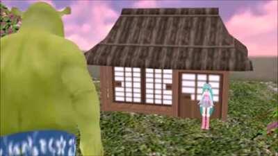 Shrek has a nice singing voice