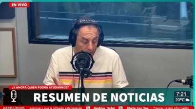 Ernesto Tenembaum horrorizado por los memes a los que Milei le da like: &quot;Una imagen de Feinmann Majul Rossi y Trebucq con ropa apretada y calzoncillos abultados se están cogiendo al gobernador!&quot;