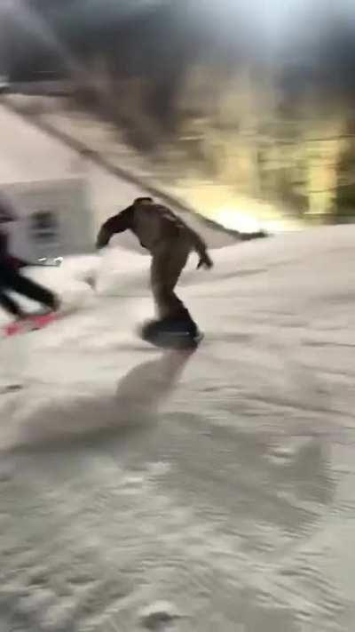 professional snowboard race