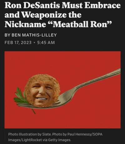 He's the only Meatball Ron