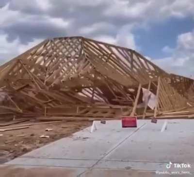 To build a house