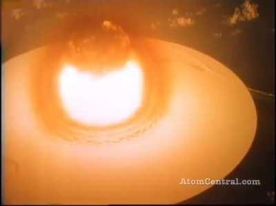 Atomic Explosion in the Pacific