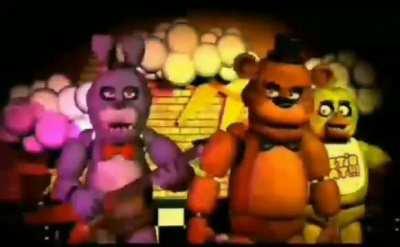 The animatronics reacting