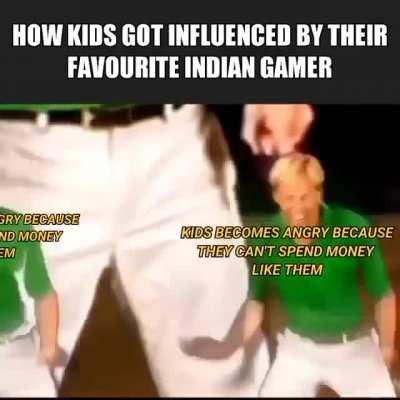 LIFE OF A KID INFLUENCED BY AN INDIAN gamer.......