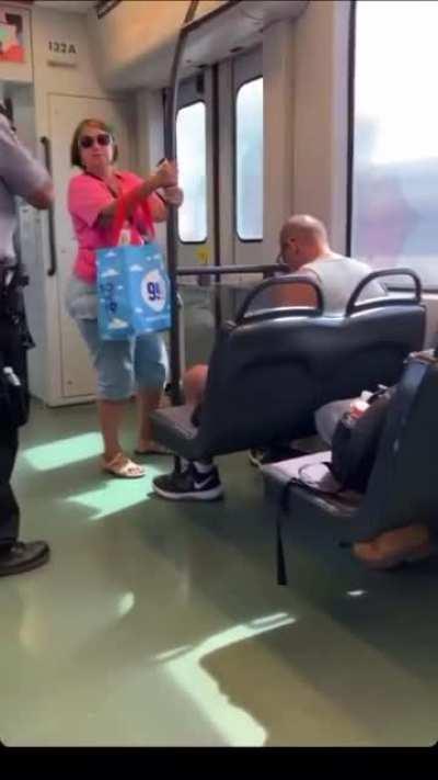 Racist Woman on Light Rail in Tempe/Phoenix