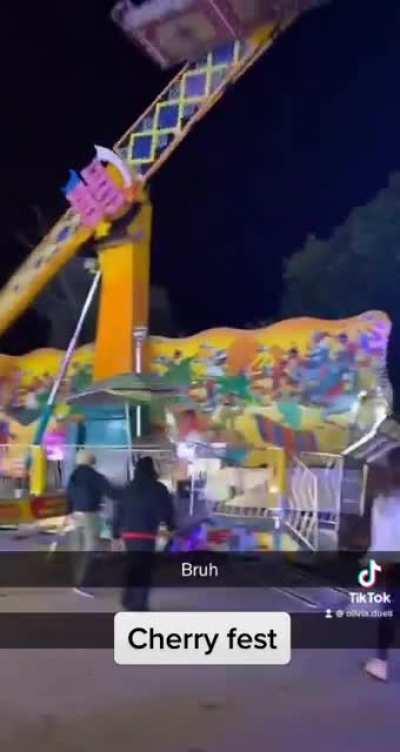 Flat Ride Malfunction at [National Cherry Festival] in Traverse City