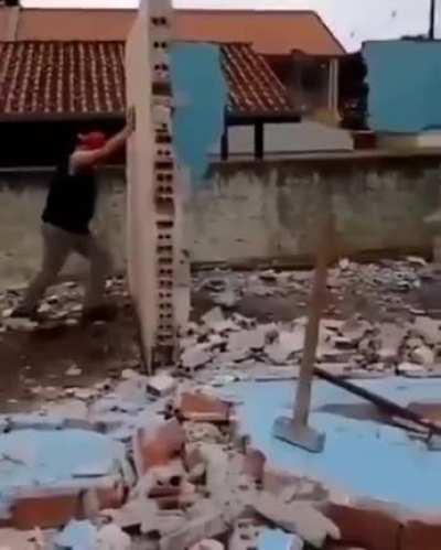 Man vs wall