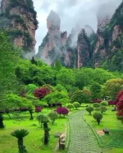 Zhangjiajie National Forest park in China