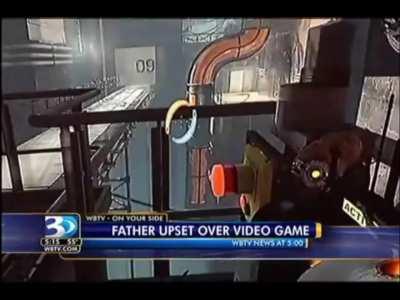 &quot;Father upset over video game&quot;