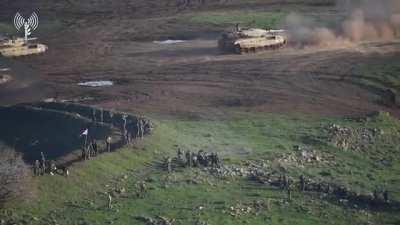 IDF's Brigade 226 training near the northern border for a possible war against Hezbollah in Lebanon