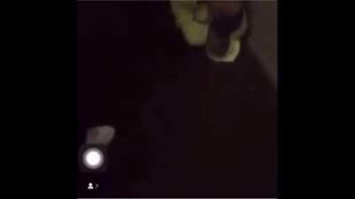 Dude posted a video to Instagram of him punching his girlfriend. 2 days later her dad saw the video and hunted him down. Here's both vids