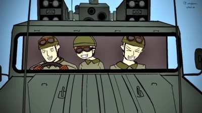 The three Crew Members on the Type 93