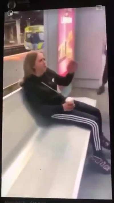 Doing this to a girl on a subway…