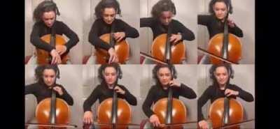 The 90's X-Men opening in cello