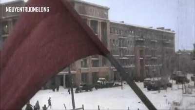 Colorized Footage from the Battle of Stalingrad.