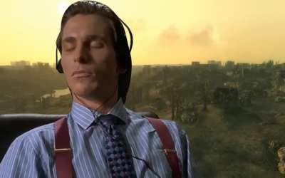 Patrick bateman in Fallout 3