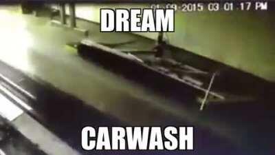 Speed run the car wash men