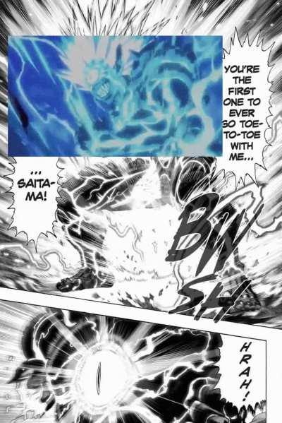 Saitama vs. Boros - anime/manga comparison (Part 1)