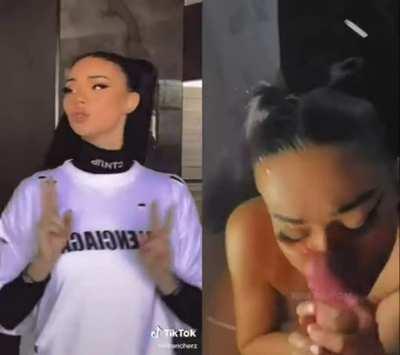 Reality Vs Tiktok 😱🔥 Her full free album in the comments