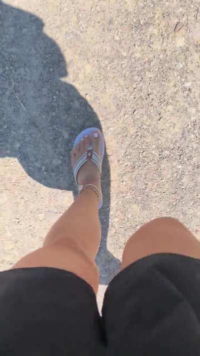 Flip Flops are a foot goddesses best friend! 