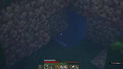 Minecraft can be spooky sometimes, i get startled easily haha