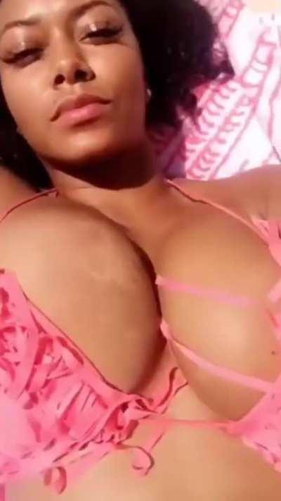 old Snapchat Pink Bikini
