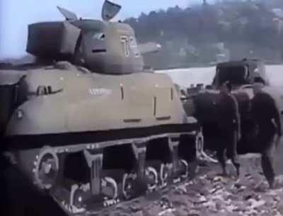 Inflatable Tanks used during WW2 as decoys.