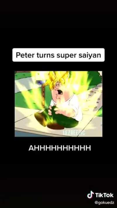 bruh peter stomps goku