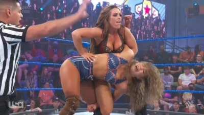 Brie Bella Stephanie Mcmahon Porn - ðŸ”¥ Stephanie McMahon victory pose footage against brie bel...