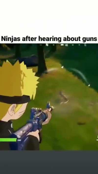 Real ninjas weren't playing around with