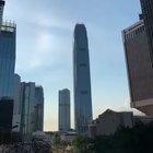 Tear gas canisters filmed raining in Hong Kong - against all regulations, while police deny firing from height